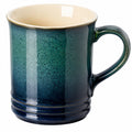 Keramiktasse 330ml Blau-Grün mit leichtem Farbverlauf