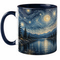 Kaffeetasse mit Sternenhimmel-Motiv, 350ml