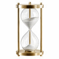 Dekorative Sanduhr 30 Minuten mit Messing-Finish