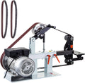 VEVOR Bandschleifmaschine 1500 W, 5,08 × 208,28 cm Riemengröße, Konstante Geschwindigkeit 2800 r/min Bandschleifer mit verschiedenen Schleifarten
