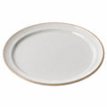 Runder Keramikteller Ø28cm Grau