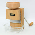 Hawos Handmühle Molere Buche Multiplex Elektrische Getreidemühl, Getreidemühle mit Handbetrieb, Keramik, Glas