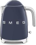 Smeg, KLF03NBEU 1.7 l Wasserkocher, Automatische Abschaltung bei 100 °C, 2400 W Leistung, Soft-Opening-Kannenverschluss, Rutschfeste Stellfüße