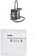 Metabo ASA 30 l PC Allessauger, Inkl. 5 PE-Entsorgungsbeutel 30 Liter, 5,5 m Kabellänge, 602086000
