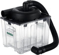 Metabo Vorabscheider für Allessauger mit Zyklon-Technologie, Transparenter 25 l Behälter, 99% Abscheidegrad für Staub, Schmutz und Flüssigkeiten