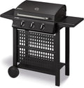 Enders Gasgrill SAN DIEGO NEXT 3,3 Brenner aus Edelstahl, Mit Grillthermometer, Camping, Edelstahlrost, Balkon Gas Grill, Stabile Seitenablagen 80166