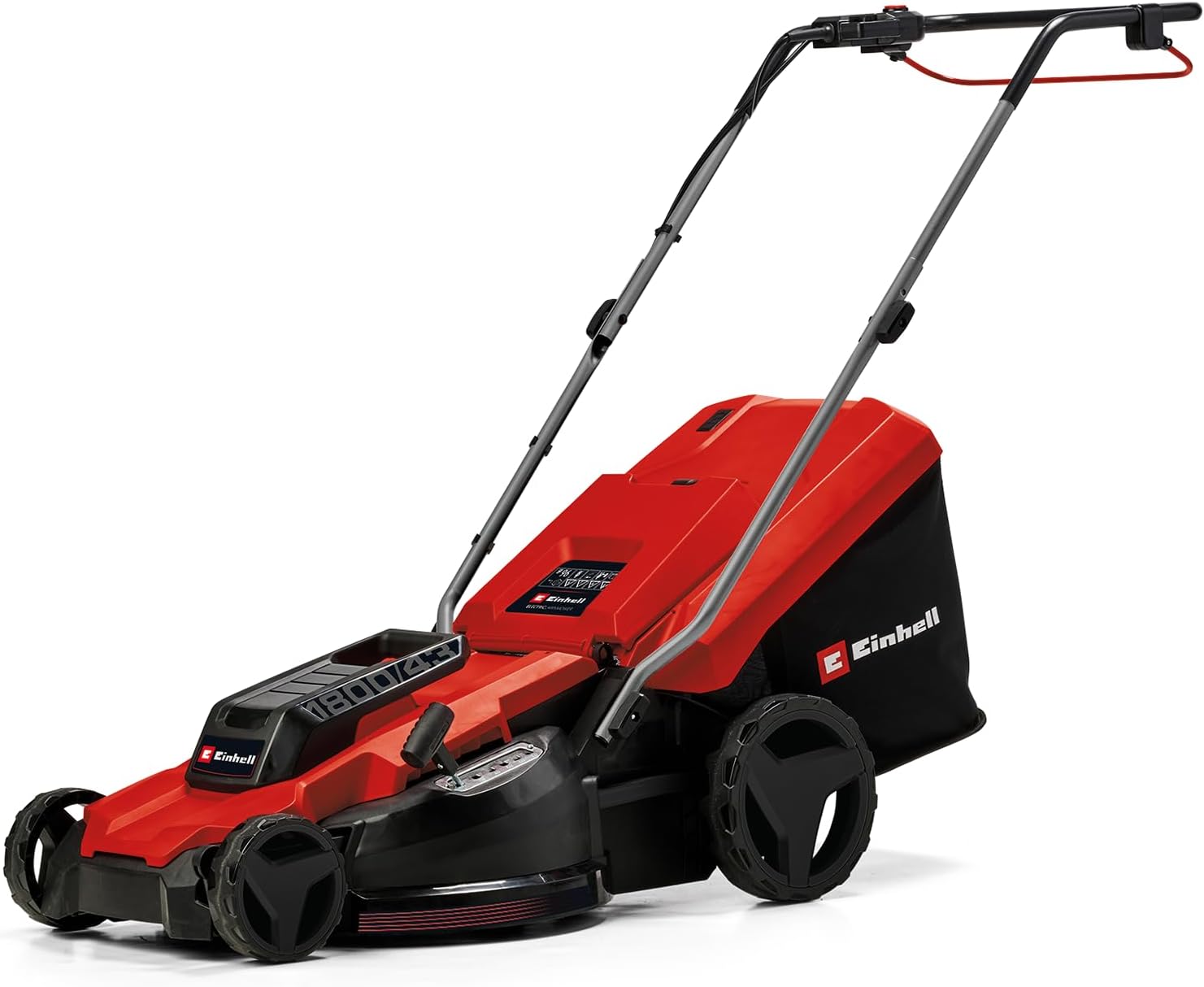 Einhell Elektro-Rasenmäher GC-EM 1800/43, 1.800 W, 43 cm Schnittbreite, Bis 800 m2,50 l Fangkorb