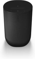 Sonos Move 2, Tragbarer WLAN Speaker mit WLAN, Bluetooth, Schwarz, Kompatibel mit Amazon Alexa