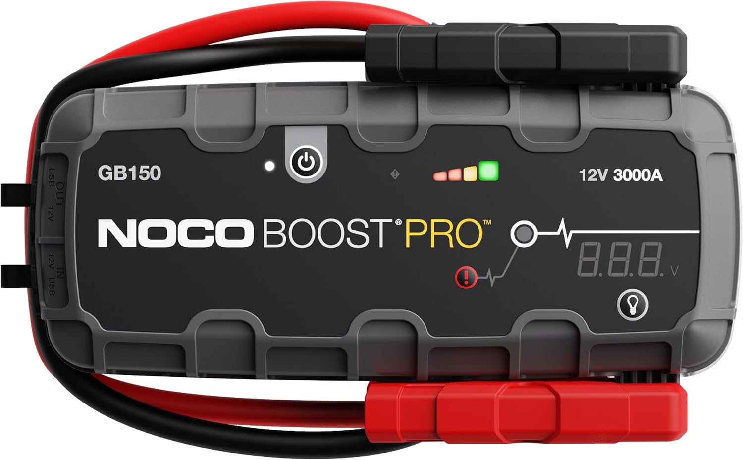 NOCO Boost GB150: 3000A UltraSafe Starthilfe Powerbank, 12 V Lithium-Starthilfegerät & Starterkabel