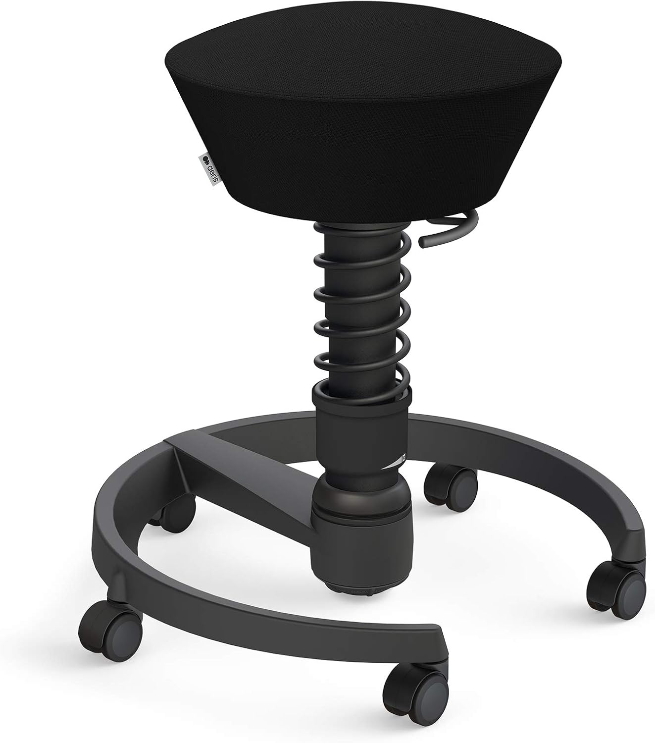 Aeris Swopper, Ergonomischer Hocker, Bürohocker höhenverstellbar, Vielseitiger Schreibtischstuhl für einen gesunden Rücken, Bürostuhl mit Rollen