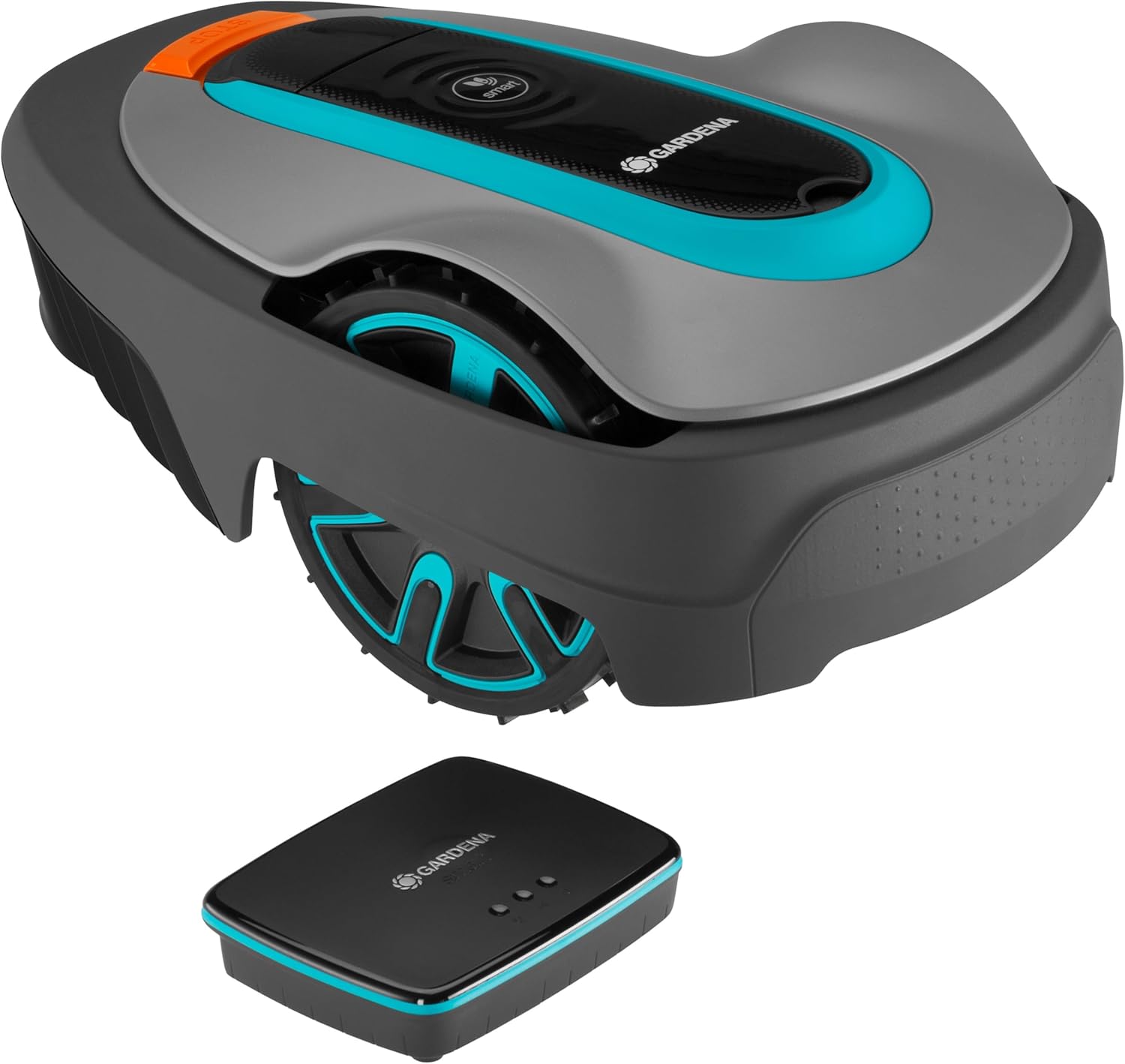 Gardena Mähroboter smart SILENO City 600 m2 Set: Innovative LONA AI-Technologie, Inkl. smart Gateway, Steuerung per App, SensorControl, DE-Version