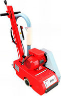 HOLZMAN Maschinen PARKETTSCHLEIFMASCHINE PSM2 Bandschleifer, 230 V / 50Hz Drehzahl in min-1, Rot/Hellblau