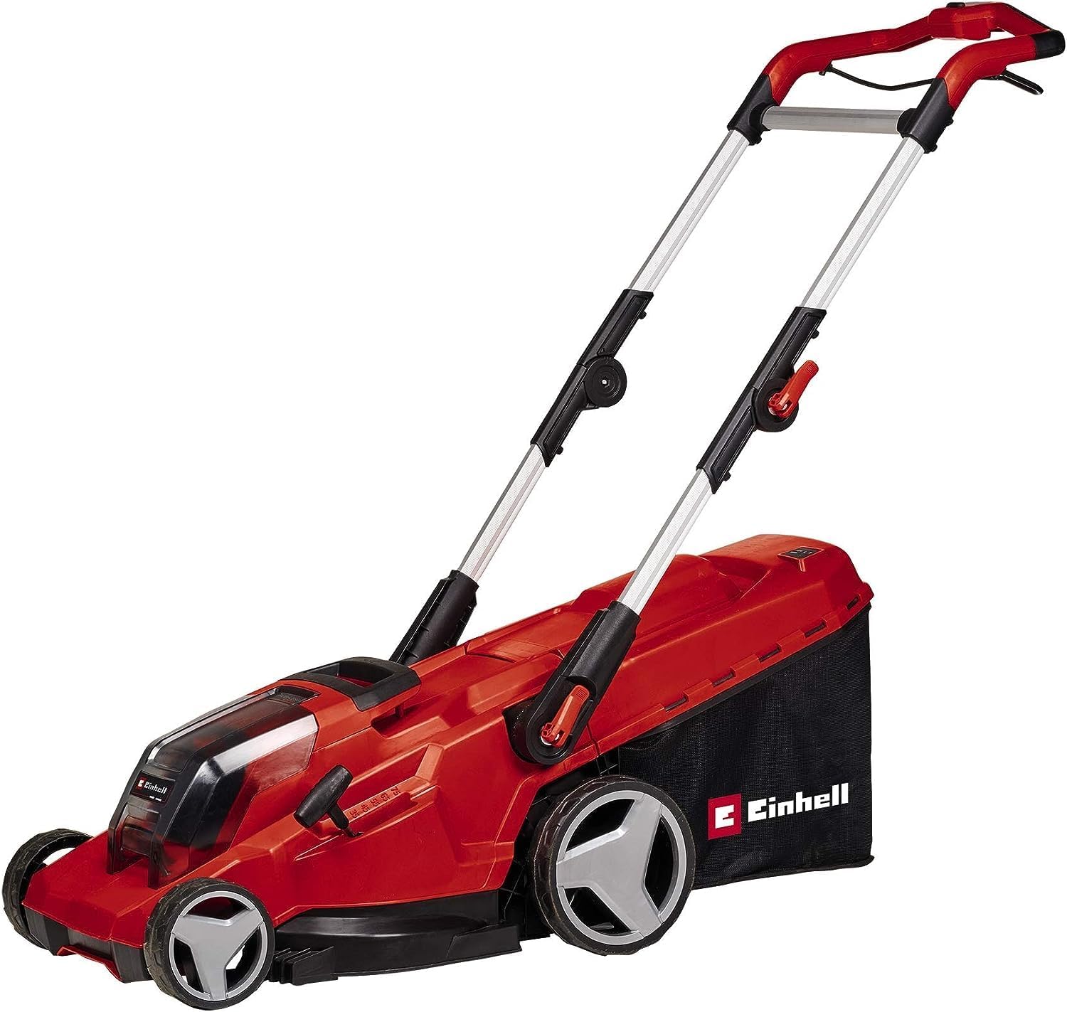 Einhell Akku-Rasenmäher GP-cm 36/41 Li-Solo Power X-Change, Ohne Akku, 36 V, 41 cm Schnittbreite, 50 l Fangkorb, 25-75 mm Schnitthöhe, Bis 500 m2