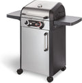 Enders Elektrogrill eFLOW PRO 2 TURBO, Mit Gussrost SWITCH GRID, TURBO ZONE für heiße Temperaturen, SIMPLE CLEAN Reinigungssystem, Grillwagen 97106