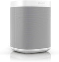 Sonos One Smart Speaker, Intelligenter WLAN Lautsprecher mit Alexa Sprachsteuerung, Weiß, Google Assistant & AirPlay