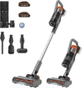 WORX 20 V Akku Staubsauger WX038,25Kpa Handstaubsauger kabellos, Inkl. 2 PowerShare Akkus und Wandhalterung Doppelladegerät, 45min Lange Laufzeit
