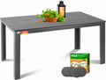 KESSER Gartentisch 156 × 78 cm für bis 6 Personen Esstisch Wetterfest & UV-Beständig