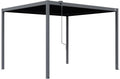 GFP Pavillon PRIMEYARD Pergola 3, 5 Pfosten , geschlossen 100% wasserdicht, 100 kg/m2, robuster Materialqualität, wetterbeständige Ausführung