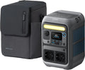 Anker SOLIX C300 Powerstation 288 Wh LiFePO4 Akku, 300 W, 600 W Spitze, 140 W Schnellladung, Solargenerator mit Schutztasche, Reisen & Notfälle