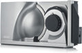 GRAEF. MYtiny MT1000, Wellenschliffmesser 170 mm, Schnittstärke 0-15 mm, Energiesparmotor 170 W, Silber, Klappbarer Allesschneider, Made in Germany