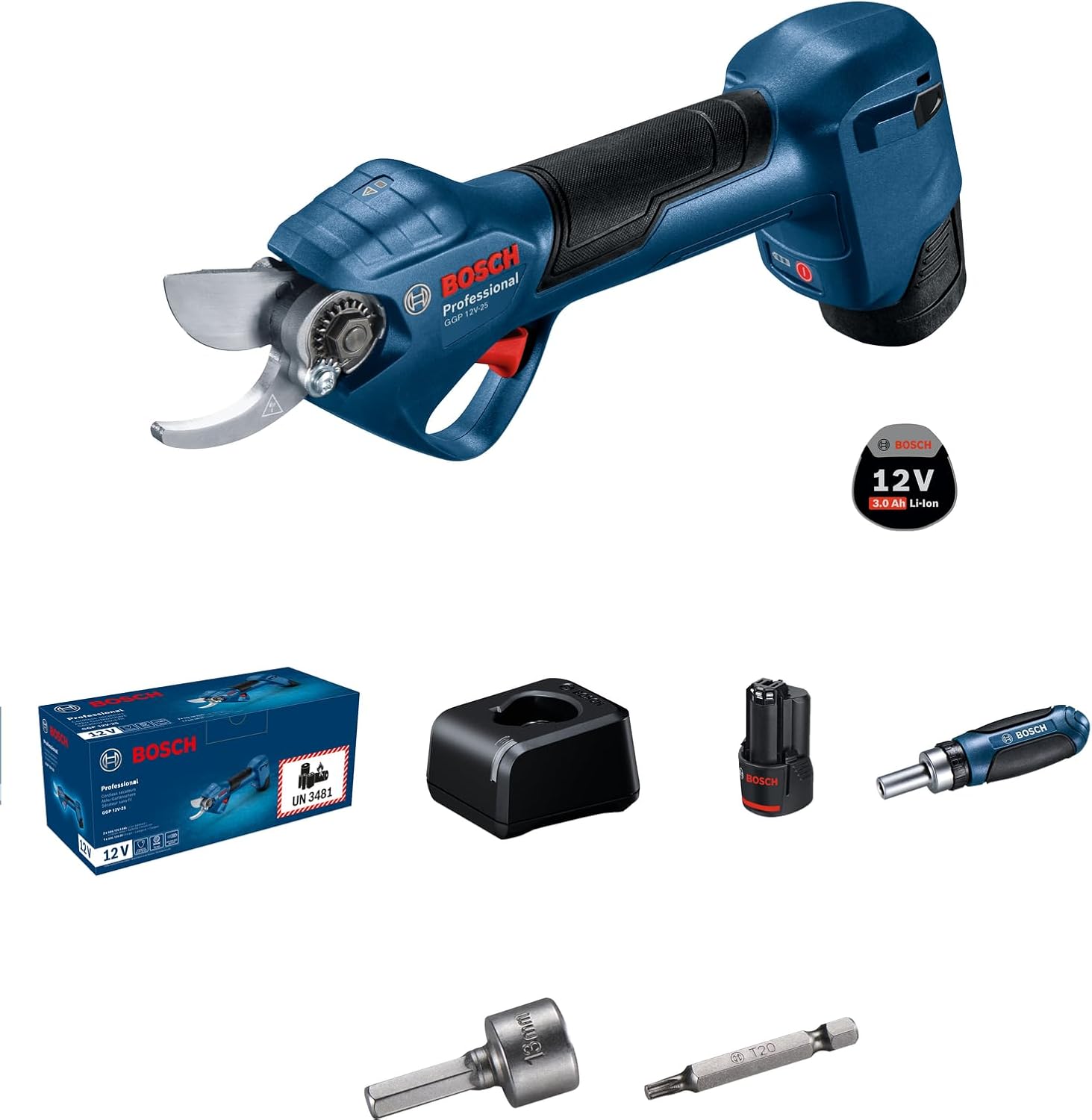 Bosch Professional 12 V System Astschere GGP 12 V-25