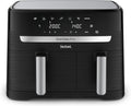 Tefal Dual Easy Fry Heißluftfritteuse 8,3 l, 2700 W, Spülmaschinenfest EY9018, Airfryer mit 2 Kammern & XL-Schublade, 7 Programme