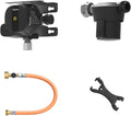 Truma Mono CS Gasregler Schläuch, Schwarz/Orange